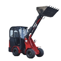 Chargeuse sur pneus télescopique 4x4 en promotion, homologuée CE EPA, mini-tracteur avec moteur Yanmar, transmission hydrostatique automatique 4x4