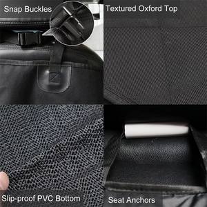 Housse de siège de <span class=keywords><strong>voiture</strong></span> pour <span class=keywords><strong>chien</strong></span> Nibao, imperméable, rabats rabattables pour une couverture complète à l'avant ou hamac pour panier petit - Product Image 6
