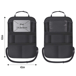 Organizador de Asiento Trasero de Coche Personalizado de Oxford 600D, Bolsa de Almacenamiento para Coche, Bolsa Colgante para Asiento de Coche con Bolsillo de Malla - Product Image 2