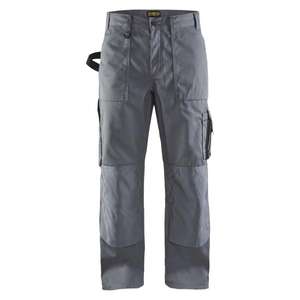 BLAKLADER - 157018609400C154 Pantalones artesanos sin bolsillo para uñas Grey - EAN 7330509150559 PANTALONES DE TRABAJO DE CARGA - Product Image 1