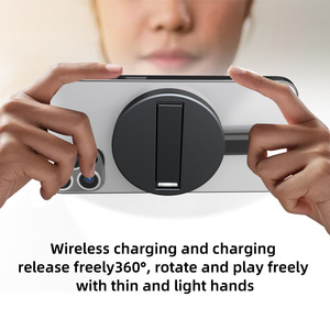 Cargador Inalámbrico Magnético Portátil Multifuncional <span class=keywords><strong>de</strong></span> Tamaño Mini, Plataforma <span class=keywords><strong>de</strong></span> Carga <span class=keywords><strong>de</strong></span> 15 W para iPhone 15, Soporte Plegable - Product Image 4