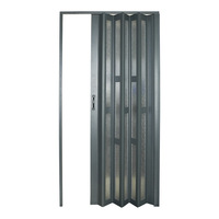 Porte intérieure moderne en PVC pliable et étanche pour salle de bain et appartement