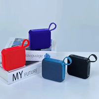 Altavoz Inalámbrico Portátil Mini para Coche, con Subwoofer de Alta Calidad de 5W, RGB, Diseño de Ladrillo de Oro Musical, Gran Venta