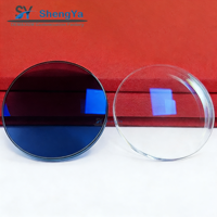 Lentilles optiques de haute qualité Shmc MR-8 1.60 1.61 anti-lumière bleue photochromiques Spin Blue Cut Block, prix d'usine
