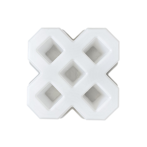 Moule de matériaux de construction en plastique, usine direct double huit caractères <span class=keywords><strong>brique</strong></span> d'herbe ciment - Product Image 4