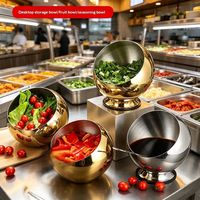 Verdickte Edelstahl-Diagonalschale, spiegelpoliert, schräge Gewürzschale für Hot-Pot-Restaurant-Buffet