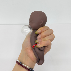 Jouet sensoriel anti-stress à bulles à gonflage lent, noir, pour bébés et enfants, en stock aux États-Unis - Product Image 6