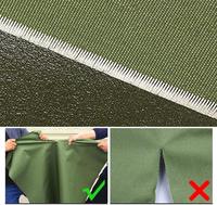 Approvisionnement d'usine 3*3 bâche de protection solaire imperméable résistante à l'usure en toile vert foncé