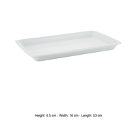 Mps Ovenproof Gastronom GN 2/4 Casserole Dish 53 × 16 × 6.5 h cm