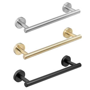 <span class=keywords><strong>Set</strong></span> di 5 Pezzi per <span class=keywords><strong>Bagno</strong></span> in Acciaio Inox da Parete: Porta Carta Igienica, Porta Asciugamani, Appendiabiti - Bestseller - Product Image 1