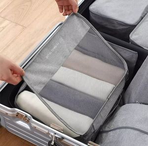 Système d'emballage multifonctionnel extensible avec compartiments séparés pour accessoires de voyage - Product Image 5