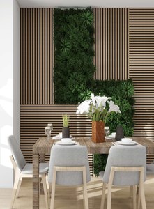Panneau mural acoustique 600*2400mm MDF et <span class=keywords><strong>feutre</strong></span> Panneau mural insonorisé - Product Image 6