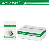 NT K014 STP Dual IDC 180 Derajat Keystone Jack Cat5E Cat6
