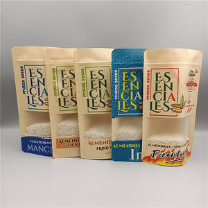 包装用クラフトコーヒーバッグクラフト紙ジッパーバッグフィリピン印刷用ブラウンとホワイトカラー - Product Image 4