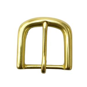 थोक और कस्टम बेल्ट पट्टा फिक्सिंग छोरों तांबा पीतल सीट बेल्ट लगा लो जूते बैग बेल्ट हार्डवेयर धातु का सामान 100 ठोस पीतल - Product Image 1