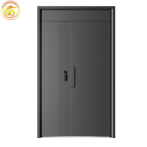 Porte de sécurité en aluminium antivol au design moderne, dernière <span class=keywords><strong>entrée</strong></span> de sécurité extérieure pour <span class=keywords><strong>maison</strong></span> et appartement - Product Image 4