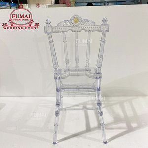 Silla Chiavari de boda de resina reforzada de alta calidad, sillas elegantes de hotel de diseño para niños - Product Image 6