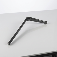Nouveau produit 2026 : Pieds de table en aluminium, fabricant de bases de table contemporaines en métal noir pour restaurants