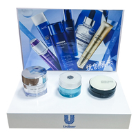 Présentoir cosmétique LED en acrylique de luxe moderne de haute qualité, personnalisable en couleur, 5 étagères pour huiles essentielles et parfums