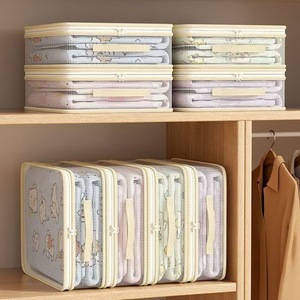 Sac de rangement transparent grande capacité pour literie et couettes, personnalisé en usine, avec fermeture éclair, en PVC, pliable, durable, léger et portable - Product Image 3