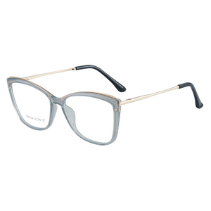Montatura per <span class=keywords><strong>Occhiali</strong></span> Ultra-leggera Stile Cat-eye per Donne, <span class=keywords><strong>Occhiali</strong></span> Ottici Retrò <span class=keywords><strong>di</strong></span> Alta Gamma Anti Luce Blu alla Moda - Product Image 5