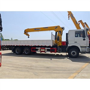 รถบรรทุกติดเครน Shacman F3000 6X4 ขนาด 14 ตัน พร้อมบูมยืดไสลด์ได้ - Product Image 5