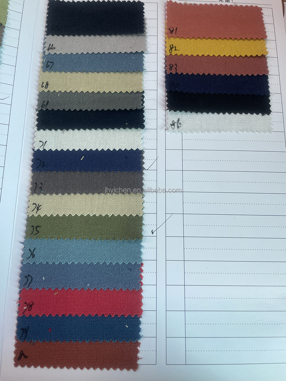 Color Chart 3