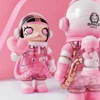 POPMART MEGA SPACE MOLLY 400% Heartfelt Words, коллекционная фигурка из ПВХ, масштаб 1/12, аутентичная, для декора дома, в закрытой упаковке (сюрприз)