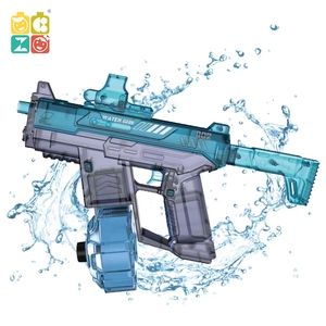 CZ New Victor Pistolas <span class=keywords><strong>de</strong></span> agua eléctricas transparentes <span class=keywords><strong>Juguetes</strong></span> para niños Adultos Disparo automático Pistola <span class=keywords><strong>de</strong></span> chorro <span class=keywords><strong>de</strong></span> agua <span class=keywords><strong>Juguetes</strong></span> al aire libre - Product Image 2