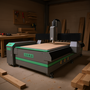 Machine de fraisage CNC à 3 axes de haute précision avec broche unique, tension 380V, système de collecte des poussières, garantie de 2 ans par - Product Image 2