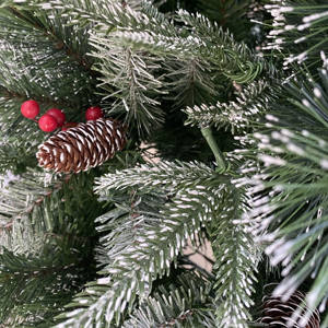 Usine en gros 7 FT <span class=keywords><strong>210</strong></span> <span class=keywords><strong>CM</strong></span> PVC PE arbre <span class=keywords><strong>de</strong></span> <span class=keywords><strong>noël</strong></span> <span class=keywords><strong>artificiel</strong></span> <span class=keywords><strong>de</strong></span> luxe <span class=keywords><strong>avec</strong></span> lumières <span class=keywords><strong>led</strong></span> pour la décoration - Product Image 4