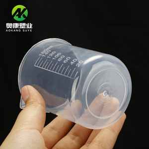 ขายส่งถ้วยตวงแบบหนา 150 มล., บีกเกอร์, ถ้วยตวงสำหรับห้องปฏิบัติการ, ถ้วยตวงแบบมีขีดบอกปริมาตร PP แบบหนา 150 มล., ถ้วยสำหรับสี - Product Image 4