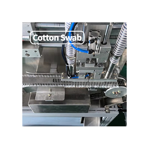 Tamponi di <span class=keywords><strong>cotone</strong></span> completamente automatico macchina linea di produzione per la fabbricazione e il confezionamento di tamponi con nucleo cuscinetto componente - Product Image 6