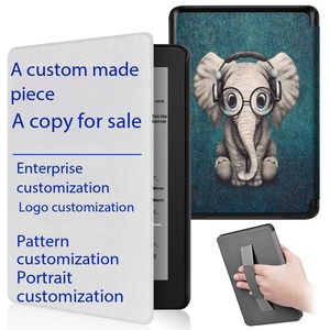 Étui de protection personnalisé en stock, OEM, peint, entièrement recouvrant, en PU, antichoc, pour Kindle Paperwhite 12e génération KPW1/2/3/4/5/6 - Product Image 1