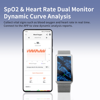 F360 EKG Smart-Armband mit Metallgehäuse, 36 Sprachen, Sport- und Gesundheitsüberwachung, tragbares Armbandgerät