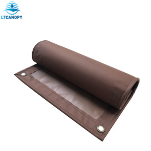 Tela Oxford Recubierta de PVC 600D 280GSM, Material Resistente e Impermeable para Carpas de Exterior, Poliéster Tejido Teñido Liso - Product Image 4