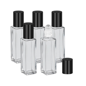 Flacon pulvérisateur de parfum carré de luxe vide de 5 ml, 10 ml, 20 ml, 30 ml avec impression sérigraphique - Product Image 1