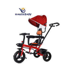 WQL Vélo pour enfants Tricycle pour enfants avec siège <span class=keywords><strong>inclinable</strong></span> 4 en 1 Trike pour bébé et poussette Vélo pliant pour enfants - Product Image 5