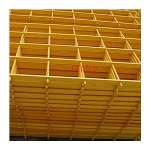 Grille pultrudée en PRF Couvercle de fossé Plate-forme en PRF - Product Image 2