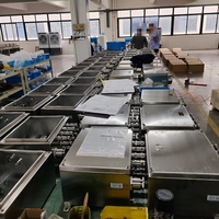Caja de Conexiones Antiexplosión SS316L |   IP66 |   13 agujeros |   Con terminales |   Recinto para Áreas Peligrosas de Gasolineras, Personalizable