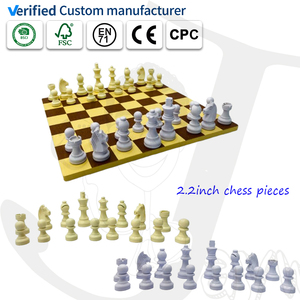 2.2in <strong>Unique</strong> Wooden <strong>Chess</strong> <strong>Set</strong> for Children New Design Unfolding Board Colorful Checkers Tic-Tac-Toe Includes Concept <strong>Unique</strong> Box - Product Image 5