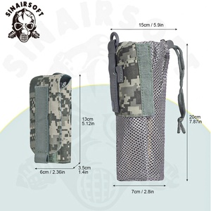 View Larger Image Add to Compare Share Water <b>Bottle</b> Pouch Molle Tactical Holder Storage Bag for 17oz <b>Carrier</b> Foldable Lightw - Product Image 2