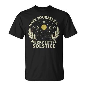 Camiseta Have Yourself A Merry Little Solstice para las fiestas de invierno - Product Image 1