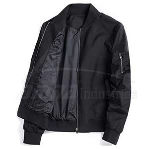 Pakistan Made Comfortable Plain Design <b>Men</b> Bomber <b>Jacket</b> High Quality <b>Men</b> Bomber <b>Jacket</b> - Product Image 2