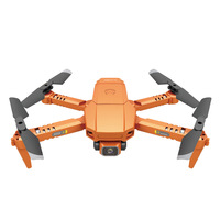   Katlanabilir Quadrotor İHA 4K Çift Lensli HD Hava Çekim Uçağı Uzaktan Kumandalı Oyuncak