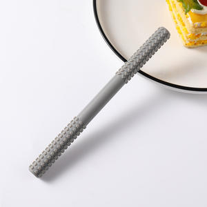 Tubo Massaggiante Sensoriale in Silicone Alimentare per Dentizione, Sicuro, <span class=keywords><strong>Morbido</strong></span> e Resistente, Giocattolo per Neonati 3-12 Mesi - Product Image 4