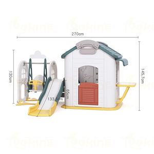 Toboggan multifonctionnel pour enfants, jeu d'intérieur, maison de jeu pour bébé, balançoire de <span class=keywords><strong>parc</strong></span>, <span class=keywords><strong>parc</strong></span> intérieur pour enfants, décorations pour la maison, toboggans - Product Image 6