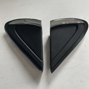 Chevrolet Cruze Front Rearview Mirror Triangle Cover With Bright Trim 2017-2019 Full Set <b>ABS</b> Plastic - Product Image 1