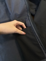 Veste coupe-vent à col montant Stone pour homme, idéale pour le quotidien