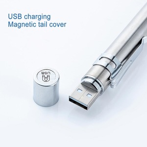 Mini linterna LED de enfermería 2 en 1, luz blanca y amarilla, <span class=keywords><strong>recargable</strong></span> por USB, luz médica - Product Image 5